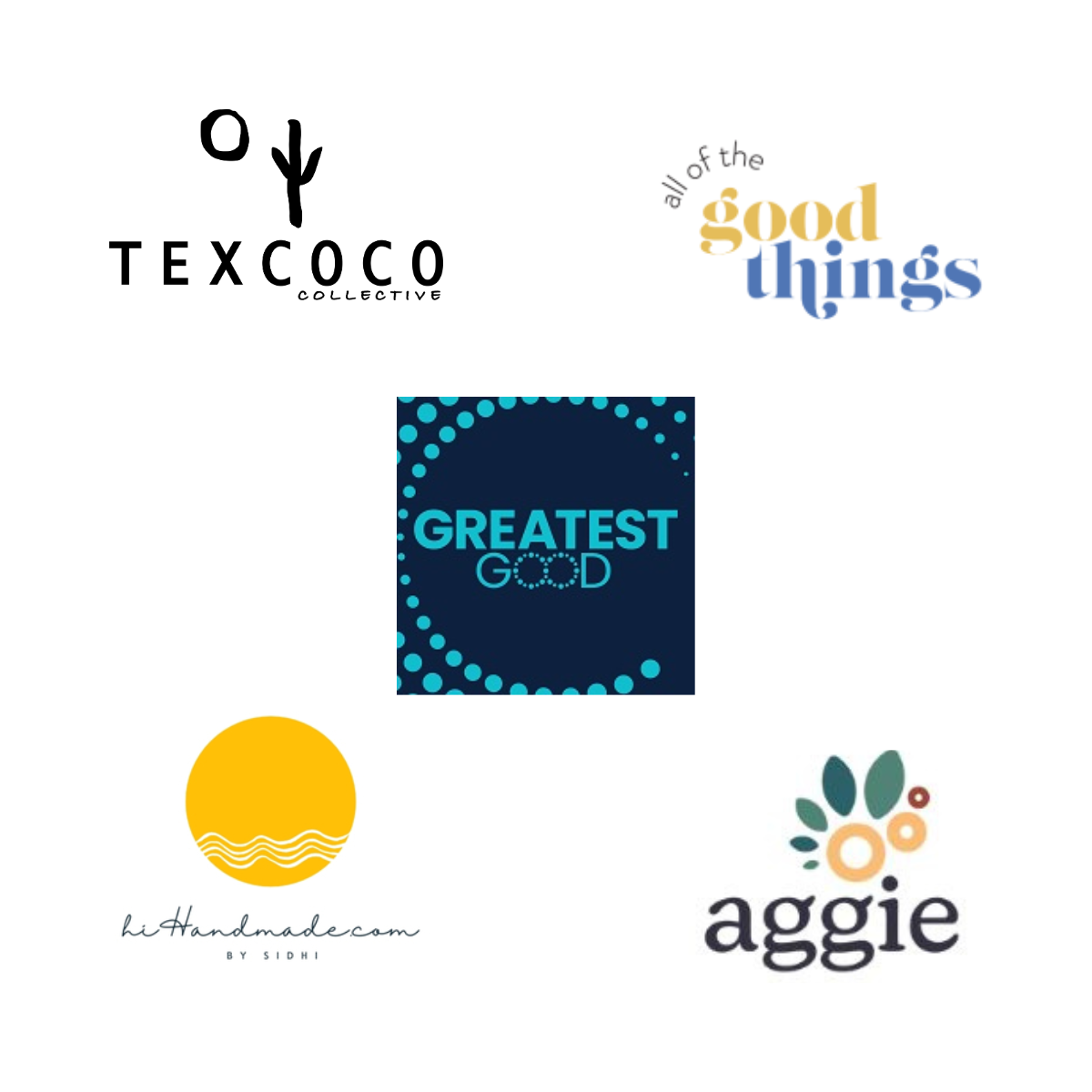 A collage of logos representing different organisations. In the centre is the 
